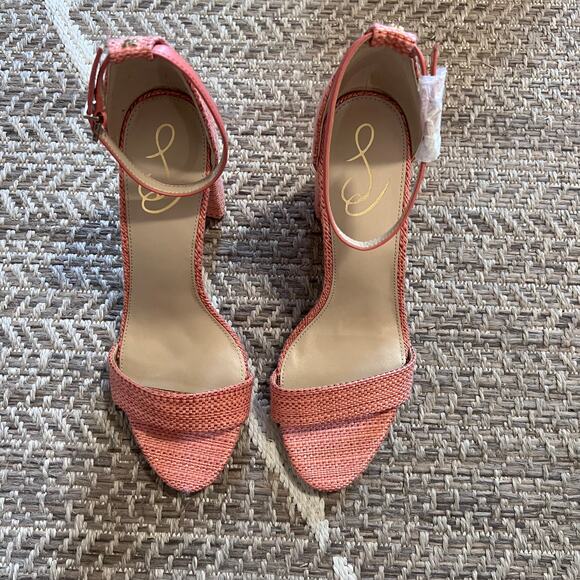 Sam Edelman Yaro coral heel Sz 10.5 - Picture 5 of 6